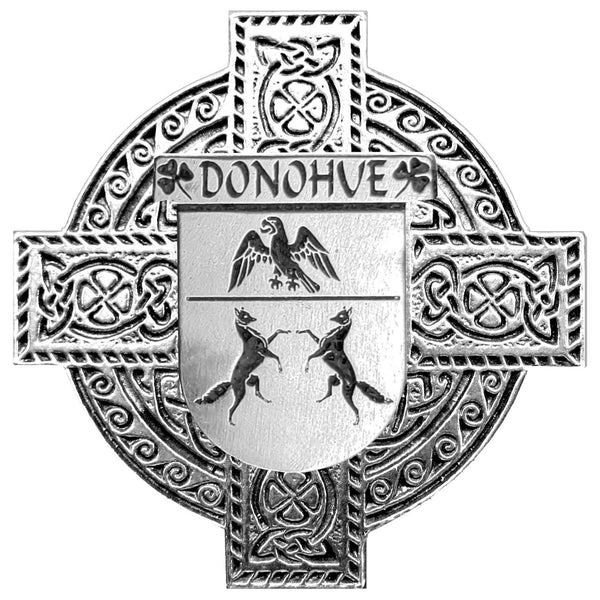 Donohue Irish Celtic Cross Round Flask 5 oz