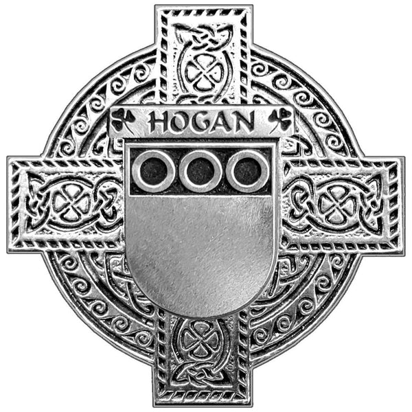 Hogan Irish Celtic Cross Round Flask 5 oz