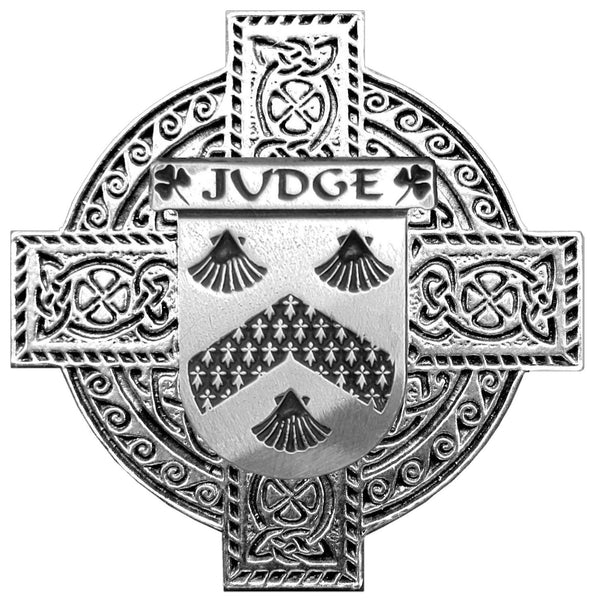 Judge Irish Celtic Cross Round Flask 5 oz