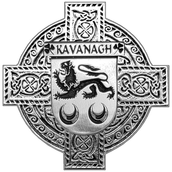Kavanagh Irish Celtic Cross Round Flask 5 oz