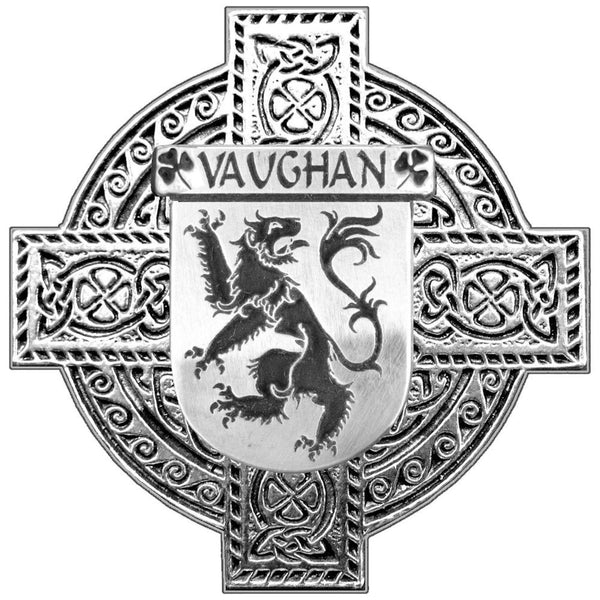 Vaughan Cross Round Flask 5 oz - All Irish Families