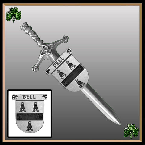 Bell Irish Coat of Arms Shield Kilt Pin ~ ISLKP