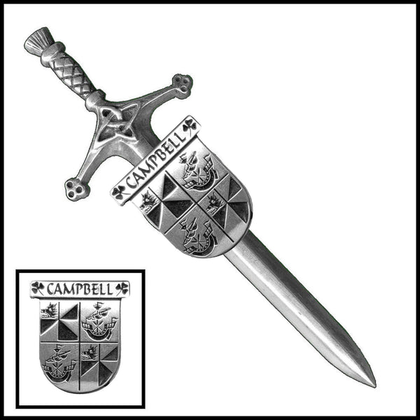 Campbell Irish Coat of Arms Shield Kilt Pin ~ ISLKP