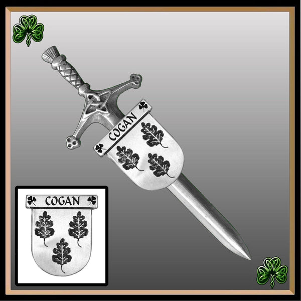 Cogan Irish Coat of Arms Shield Kilt Pin ~ ISLKP