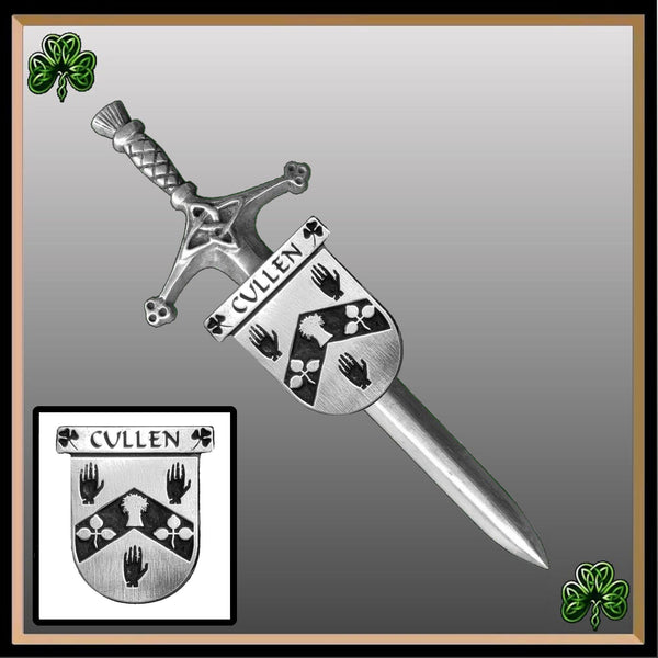 Cullen Irish Coat of Arms Shield Kilt Pin ~ ISLKP