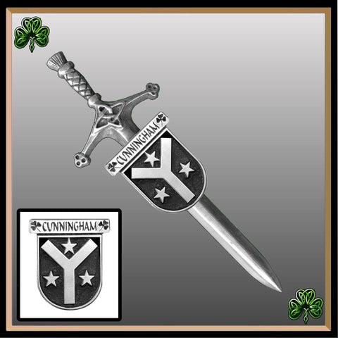 Cunningham Irish Coat of Arms Shield Kilt Pin ~ ISLKP