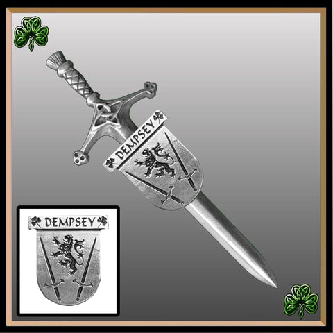 Dempsey Irish Coat of Arms Shield Kilt Pin ~ ISLKP
