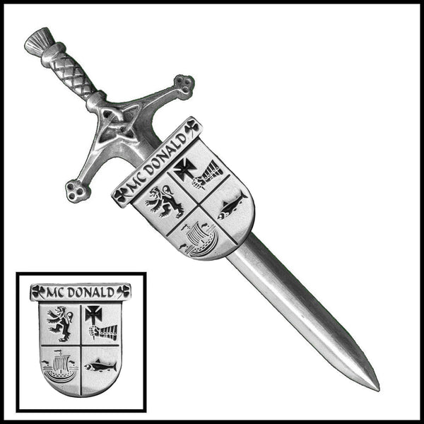 McDonald Irish Coat of Arms Shield Kilt Pin ~ ISLKP