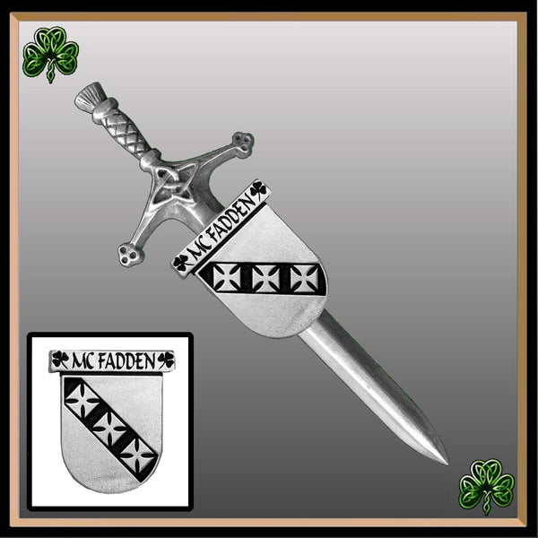 McFadden Irish Coat of Arms Shield Kilt Pin ~ ISLKP
