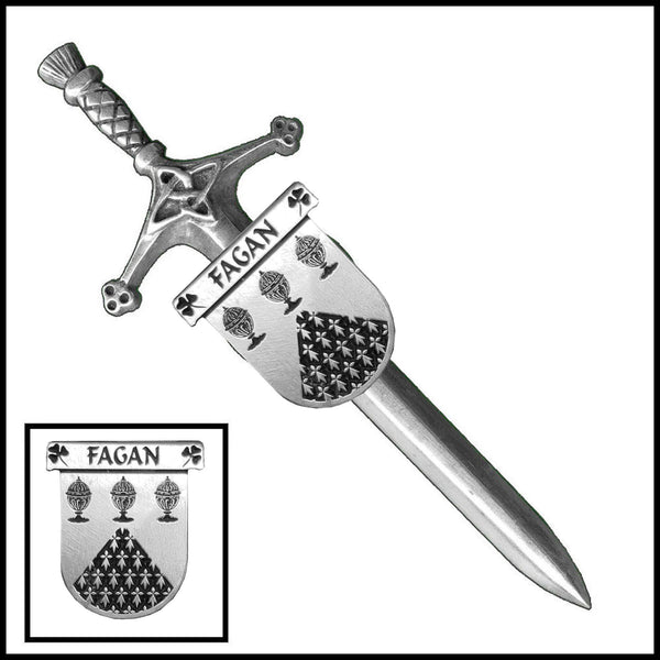 Fagan Irish Coat of Arms Shield Kilt Pin ~ ISLKP