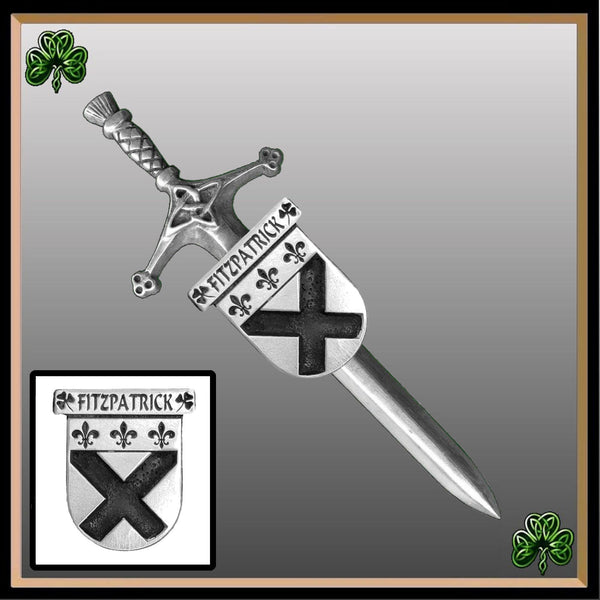 FitzPatrick Irish Coat of Arms Shield Kilt Pin ~ ISLKP
