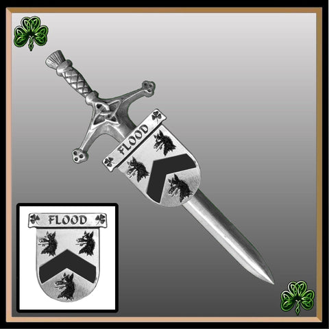 Flood Irish Coat of Arms Shield Kilt Pin ~ ISLKP
