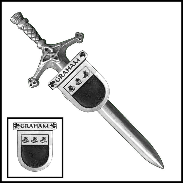 Graham Irish Coat of Arms Shield Kilt Pin ~ ISLKP