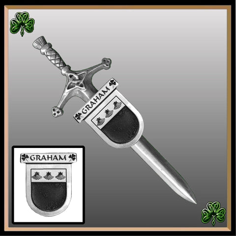 Graham Irish Coat of Arms Shield Kilt Pin ~ ISLKP