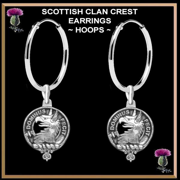 Baird Clan Crest Earrings