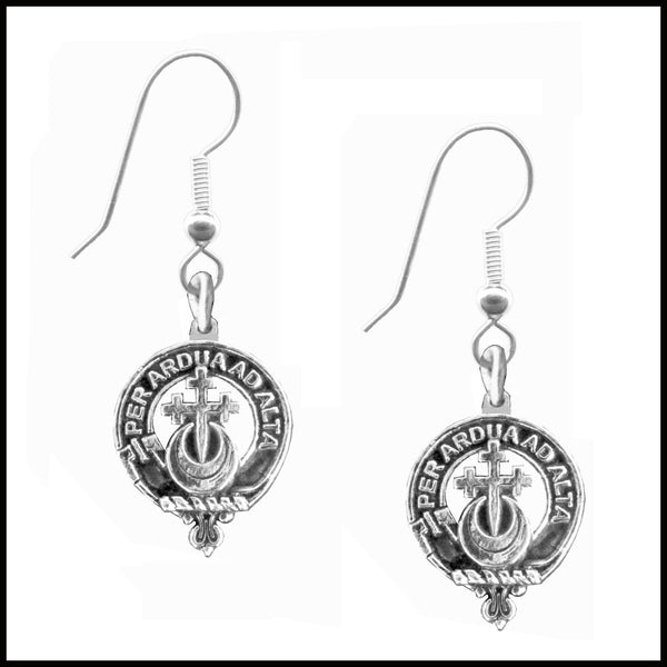 Hannay Clan Crest Earrings