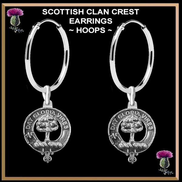 Hog Clan Crest Earrings