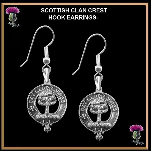 Hog Clan Crest Earrings