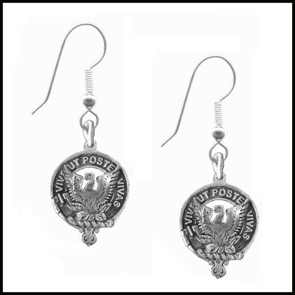 Johnston Caskieben Clan Crest Earrings