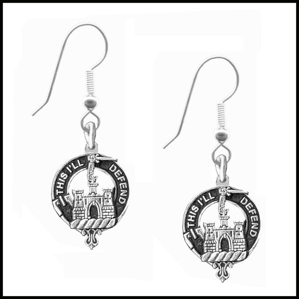 Kincaid Clan Crest Earrings