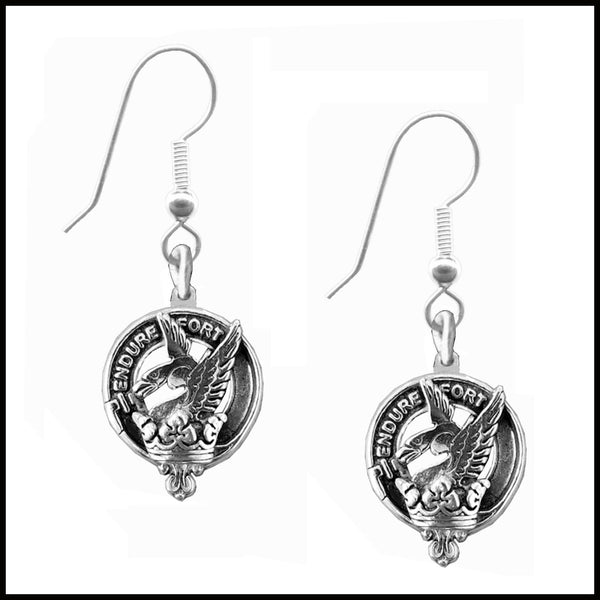 Lindsay Clan Crest Earrings