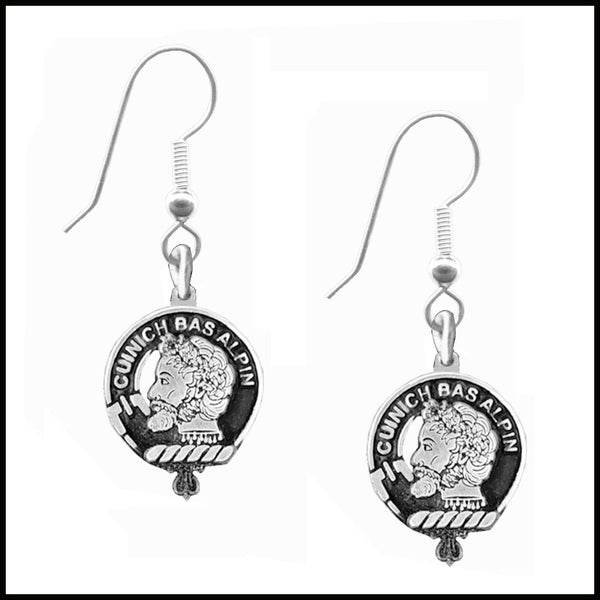 MacAlpine Clan Crest Earrings