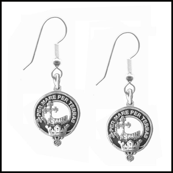 MacDonald Clan Crest Earrings