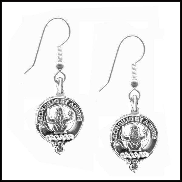 Maitland Clan Crest Earrings