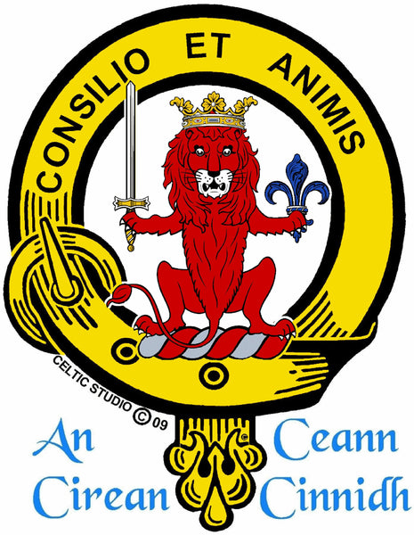 Maitland Clan Crest Earrings