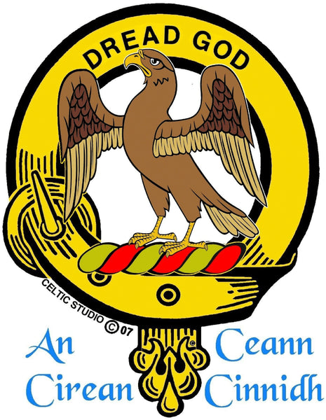 Munro Clan Crest Earrings