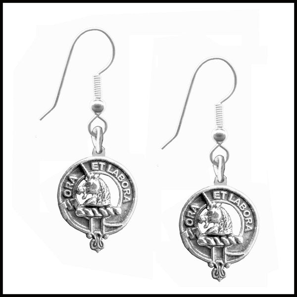 Ramsay Clan Crest Earrings
