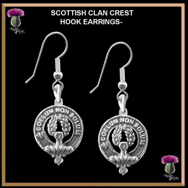 Stevenson Clan Crest Earrings