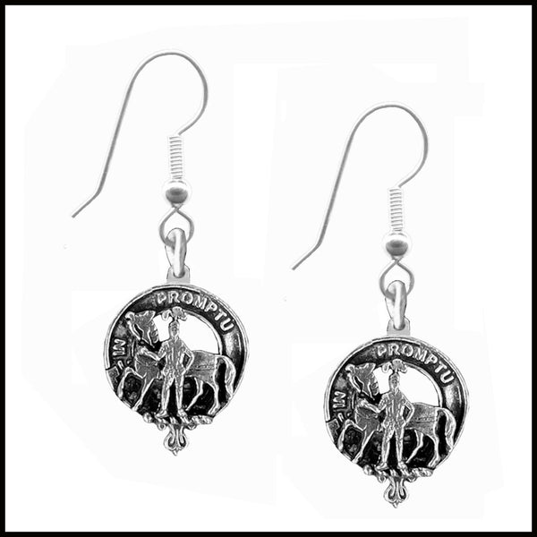 Trotter Clan Crest Earrings