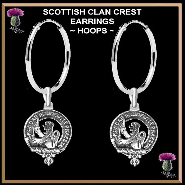 Young Clan Crest Earrings