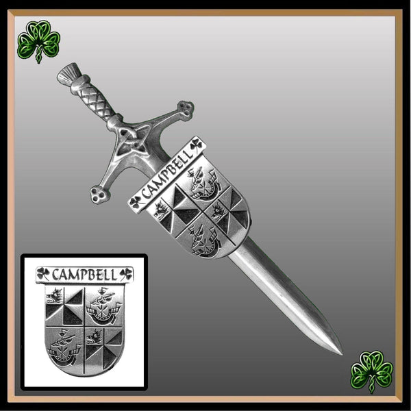 Campbell Irish Coat of Arms Shield Kilt Pin ~ ISLKP
