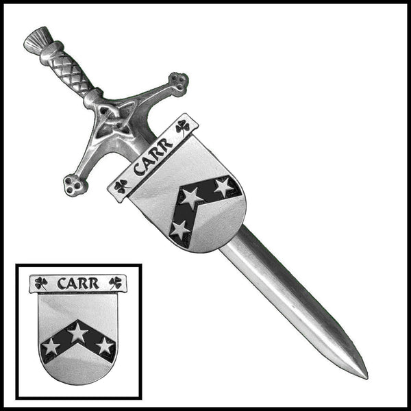 Carr Irish Coat of Arms Shield Kilt Pin ~ ISLKP