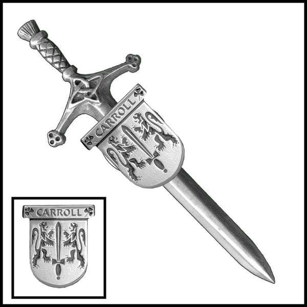 Carroll Irish Coat of Arms Shield Kilt Pin ~ ISLKP