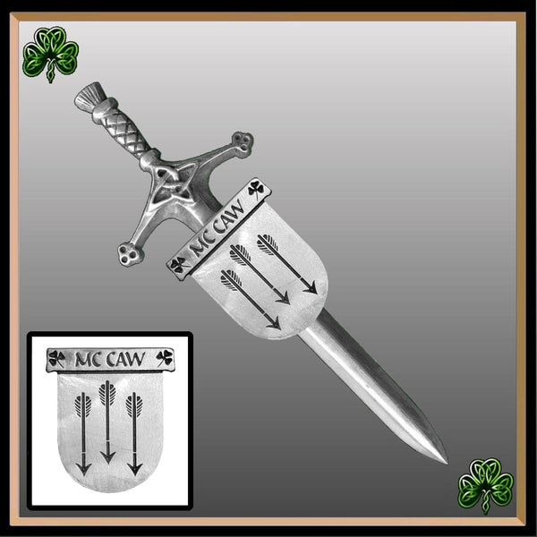 McCaw Irish Coat of Arms Shield Kilt Pin ~ ISLKP