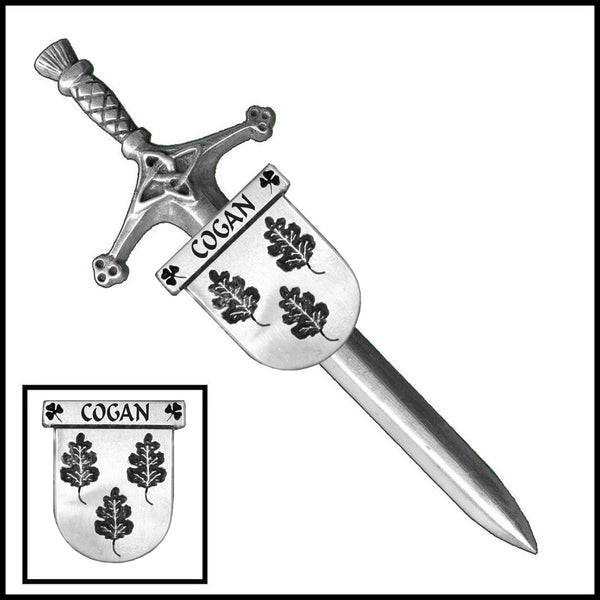 Cogan Irish Coat of Arms Shield Kilt Pin ~ ISLKP