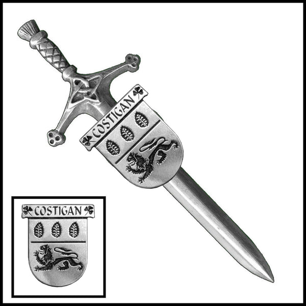 Costigan Irish Coat of Arms Shield Kilt Pin ~ ISLKP