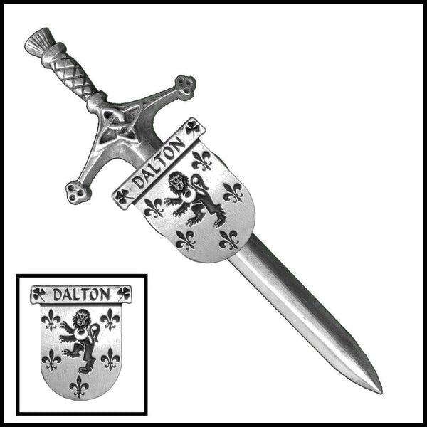 Dalton Irish Coat of Arms Shield Kilt Pin ~ ISLKP