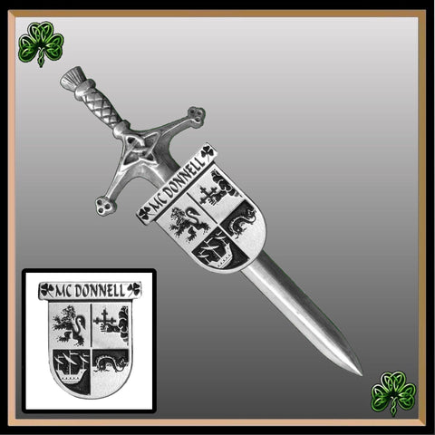 McDonnell Irish Coat of Arms Shield Kilt Pin ~ ISLKP