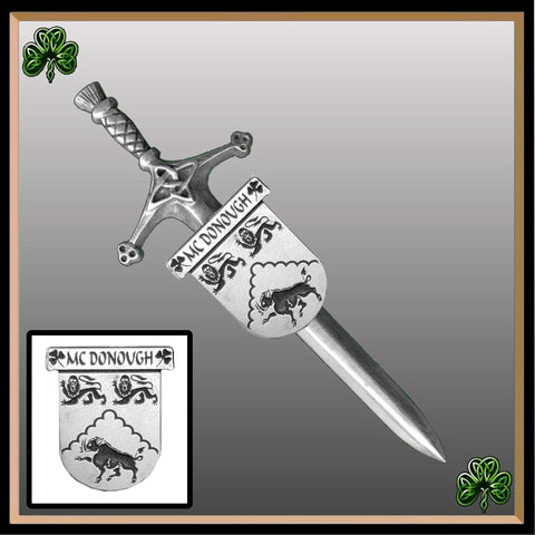 McDonough Irish Coat of Arms Shield Kilt Pin ~ ISLKP
