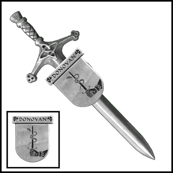 Donovan Irish Coat of Arms Shield Kilt Pin ~ ISLKP