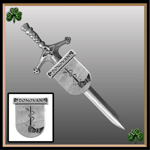 Donovan Irish Coat of Arms Shield Kilt Pin ~ ISLKP