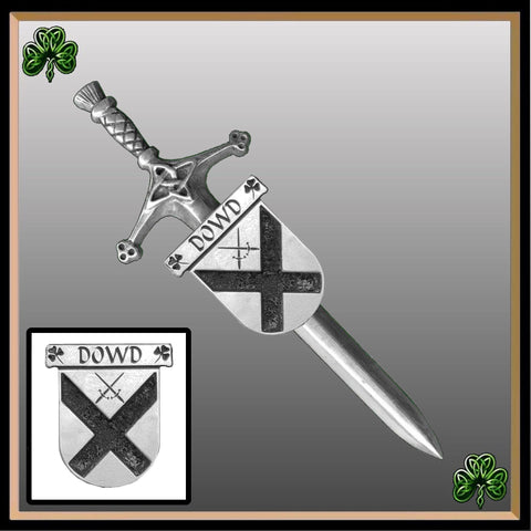 Dowd Irish Coat of Arms Shield Kilt Pin ~ ISLKP