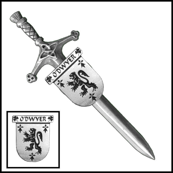 O'Dwyer Irish Coat of Arms Shield Kilt Pin ~ ISLKP