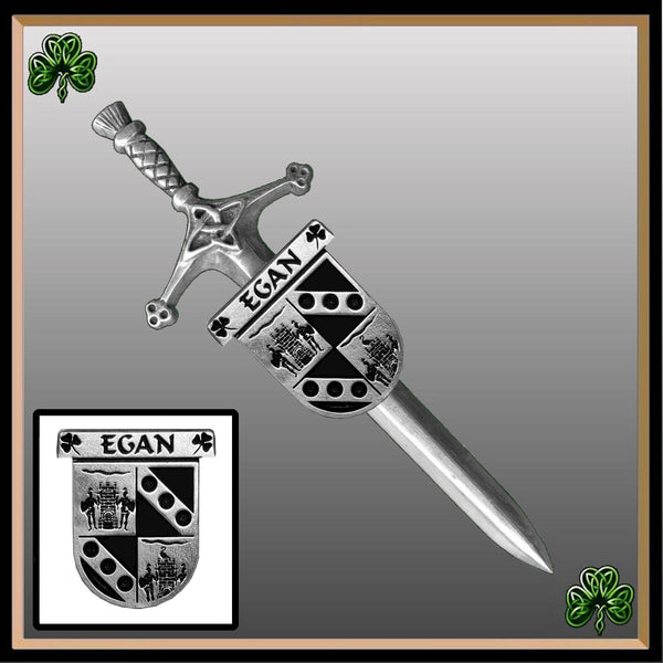 Egan Irish Coat of Arms Shield Kilt Pin ~ ISLKP