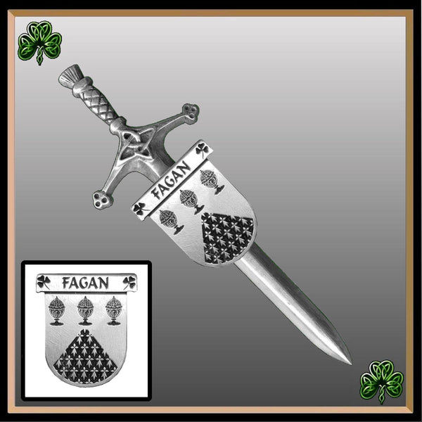 Fagan Irish Coat of Arms Shield Kilt Pin ~ ISLKP
