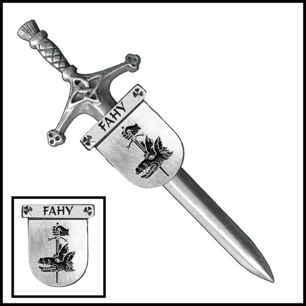 Fahy Irish Coat of Arms Shield Kilt Pin ~ ISLKP
